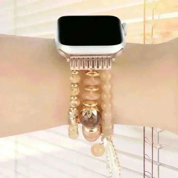 Beaded Bracelet Watchband for Apple Watch - Picture 4 of 5